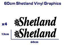 60cm Shetland decal Graphic