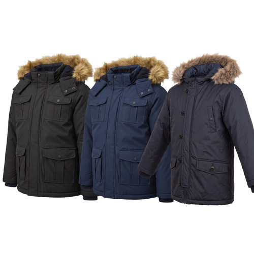 Boys parka jacket kids school - boys,
