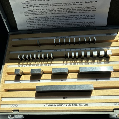 Matrix imperial slip - slip, gauges
