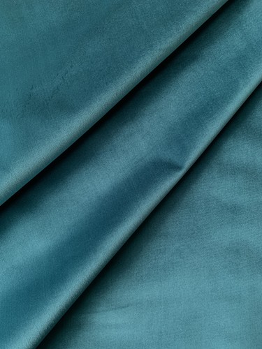 Peacock green soft velvet - peacock,