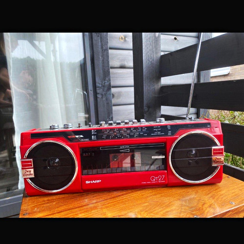 Sharp qt27e cassette - qt27e, am/fm