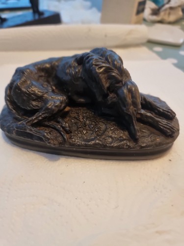 Vintage bronze reclining - bronze,