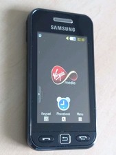 Samsung GT S5230 Mobile Phone Noble Black Virgin Mobile Phone 