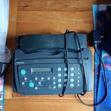 Philips HFC171 Fax Machine and Telephone.