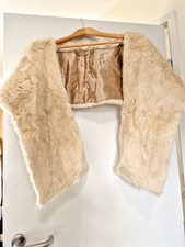 real mink fur cape