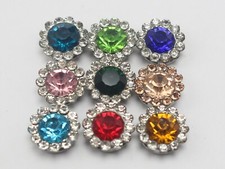 50 Silver Bling Crystal