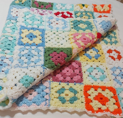 Vintage x 44 crochet - x, 44"