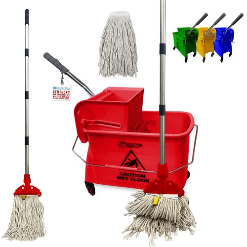 Kentucky mop and bucket - mop,