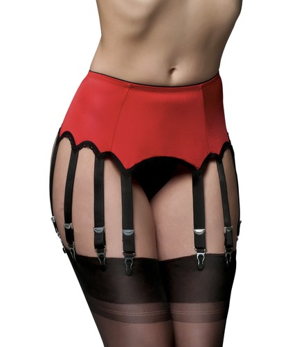 Classic suspender belt with - suspender,
