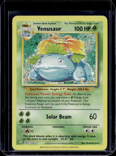 Venusaur 003 034 - trading, card