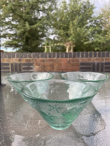 Vintage aqua green pressed - 3,
