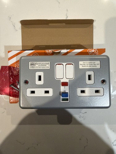 13a double rcd socket - rcd,