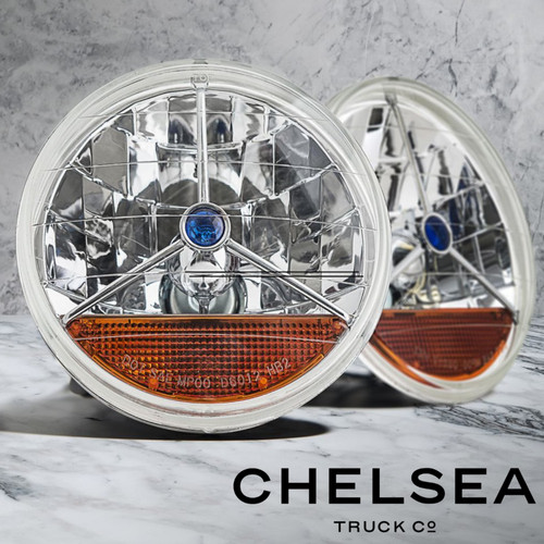 Headlights with built-in