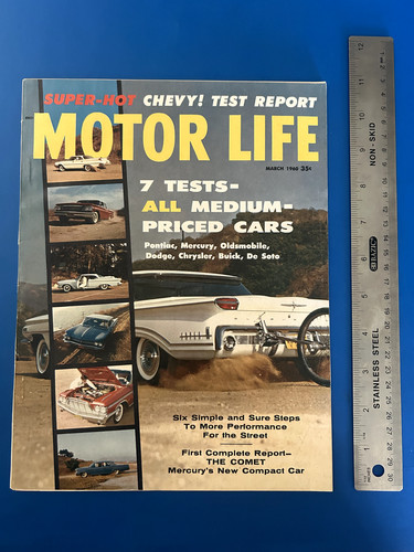 1960 motor life impala - 1960, police