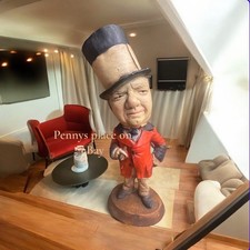 W C Fields Chalk Wear Statue