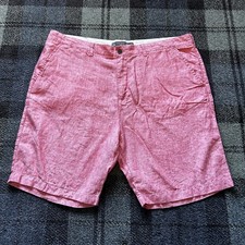 Primark Shorts 100% Linen Pink