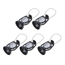  5 Pcs Mini Dolls House Lantern Decorative Oil Lamp Model Small Kerosene