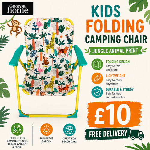 Kids folding camping chair - kids,