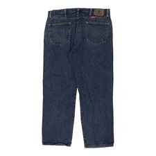 Wrangler Jeans - 38W 29L Dark Wash Cotton Blend