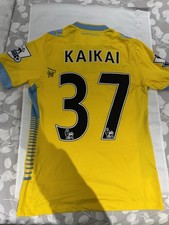 Crystal Palace FC Signed Sullay KAIKAI Away Shirt