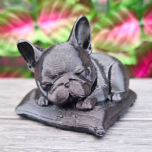 Small dog ornament black - dog,