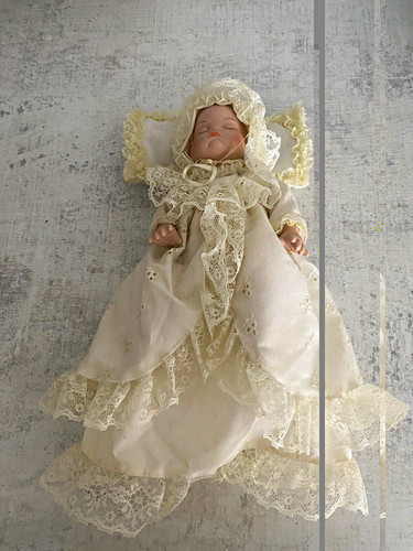 Porcelain baby doll cloth - doll, body
