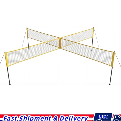 Portable volleyball net set - volleyball,