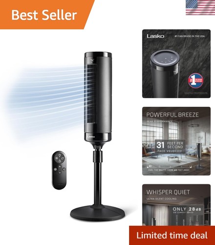 Elevation adjustable tower fan - elevation,