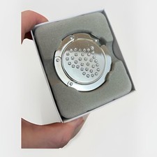 Swarovski Crystal Heart Handbag Holder