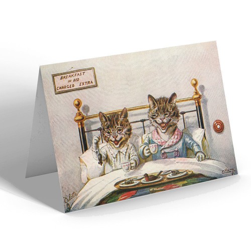 Notelet vintage humour - vintage,