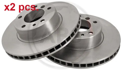 Pcs front brake disc rotos - x2,