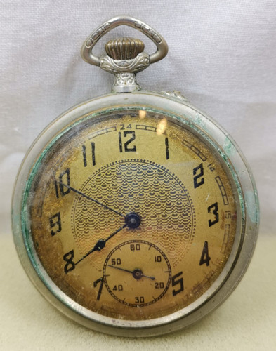 Art deco pocket watch cal - art,