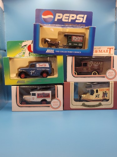 Lledo oxford diecast vans - &,