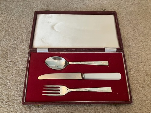 Vintage child epns cutlery - epns,