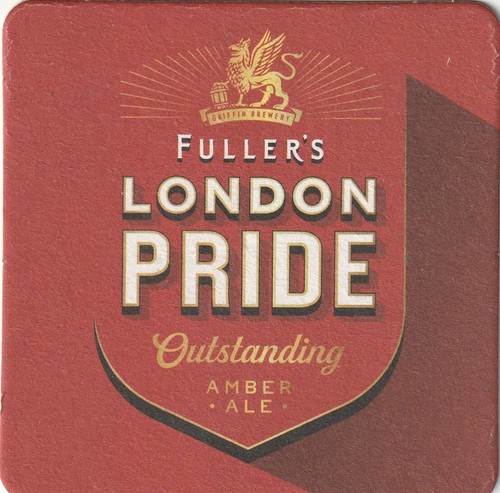Beer mat fullers brewery - -,