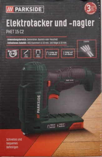 Parkside electric stapler