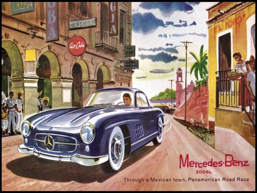 Mercedes benz retro vintage - retro,