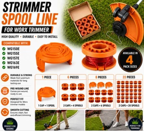 Strimmer line spool cap for - strimmer,