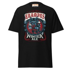 Krampus Winter Ale T-Shirt | Funny Gothic Christmas Tee