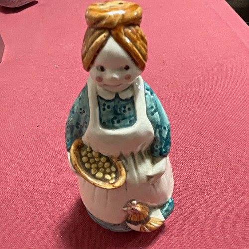 Farmers wife pepper pot blue - wife,