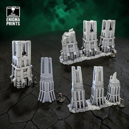 Ancient obelisks 28mm - obelisks, grimdark