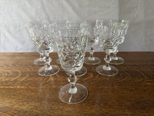 Set cut glass lead - set, of