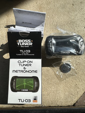 BOSS TU-03 Clip-On Tuner &