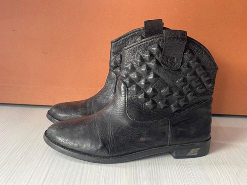 Topshop ladies black leather - ladies,