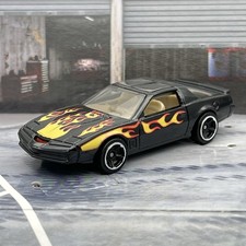 Hot Wheels Knight Rider KITT Black with Flames 2025 1:64 Diecast Car [20h]