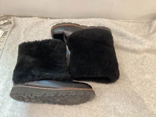 Ugg maylin black leather - maylin,