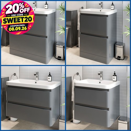 Modern bathroom vanity unit - modern,