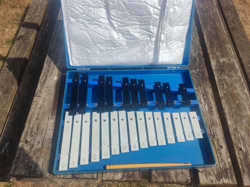 Vintage amii blue glockenspiel - vintage,