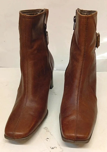 Barratts brown leather - brown,