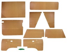 9 Piece Bare Interior Panel Kit Right Hand Drive VW T25 252898867ABARE